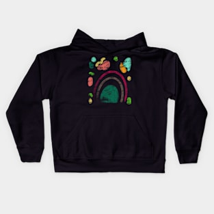 Rainbow kids Kids Hoodie